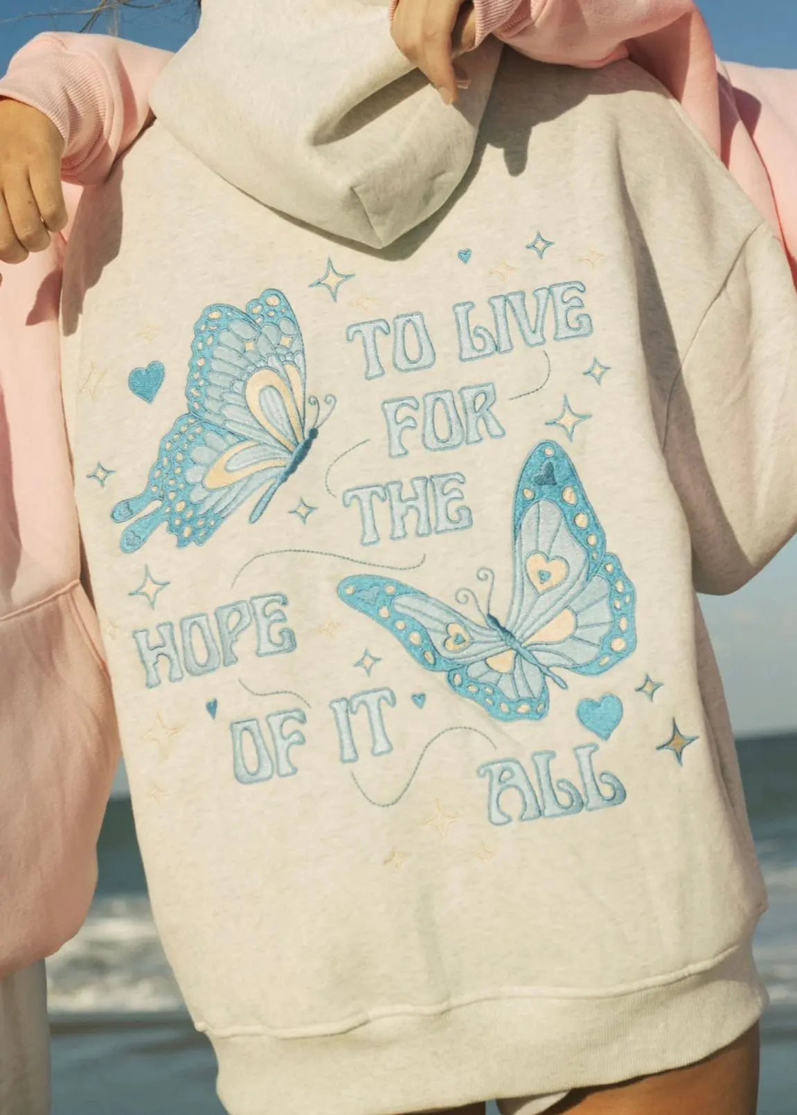 Embroidered Pullover Sweatshirt