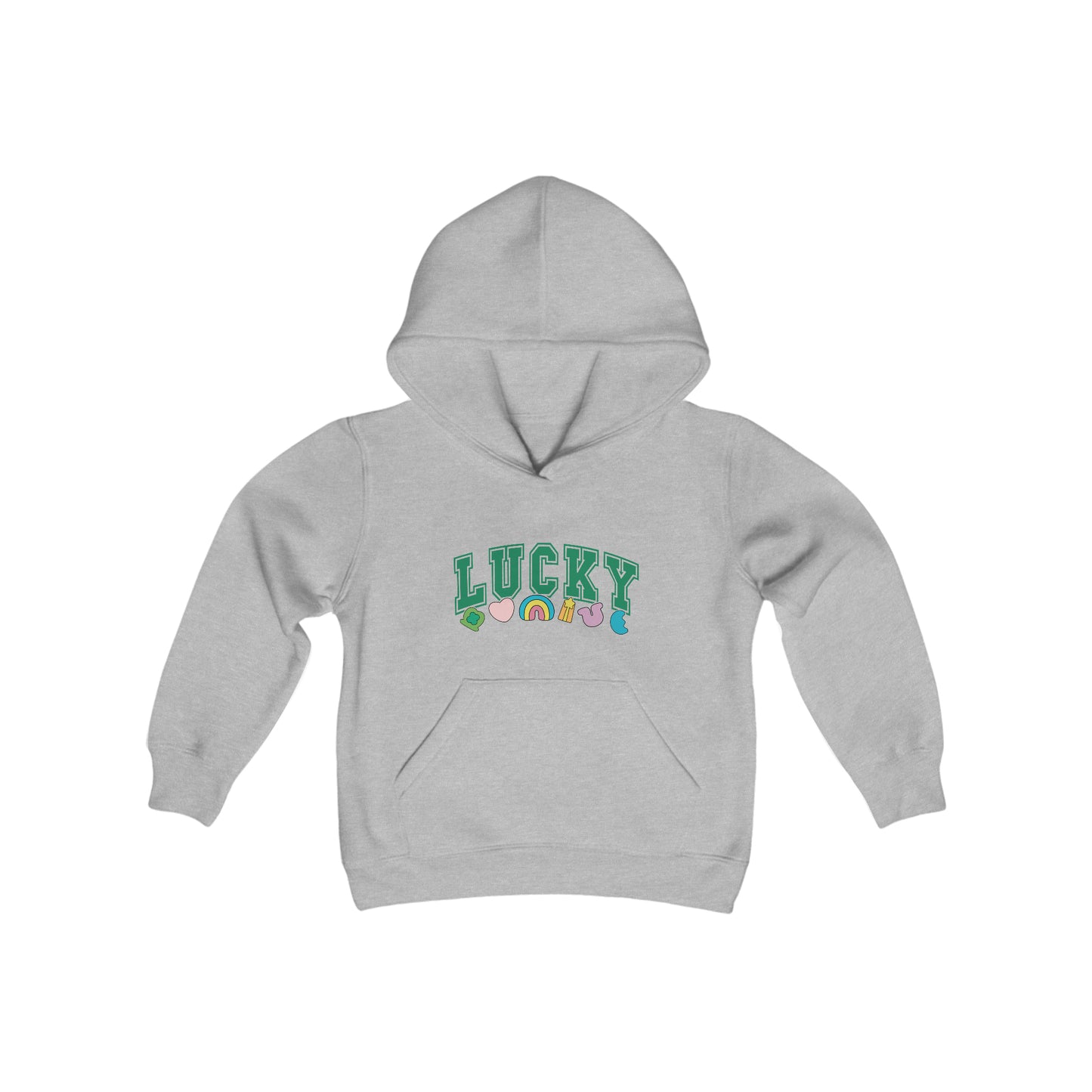 Youth LUCKY Heavy Blend Hooded Sweatshirt