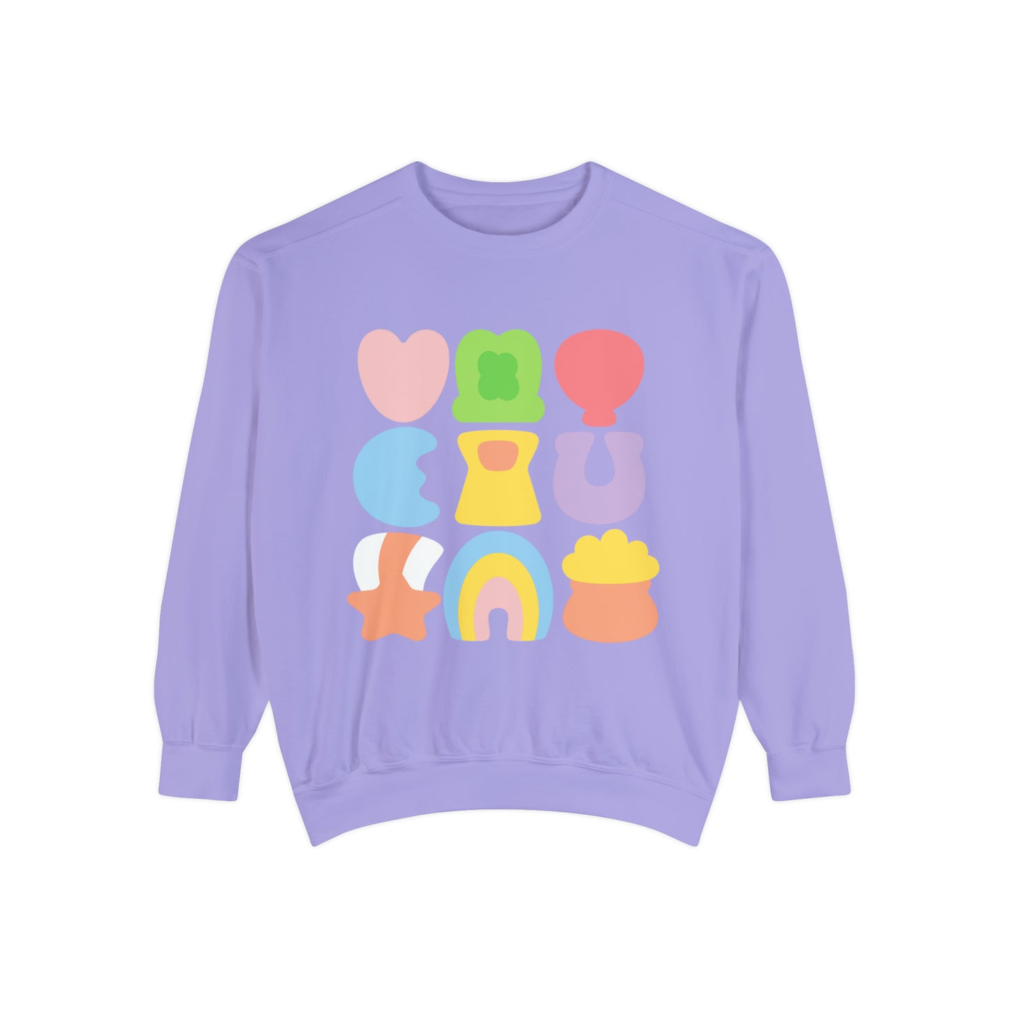 Lucky Marshmallow Unisex Garment-Dyed Sweatshirt