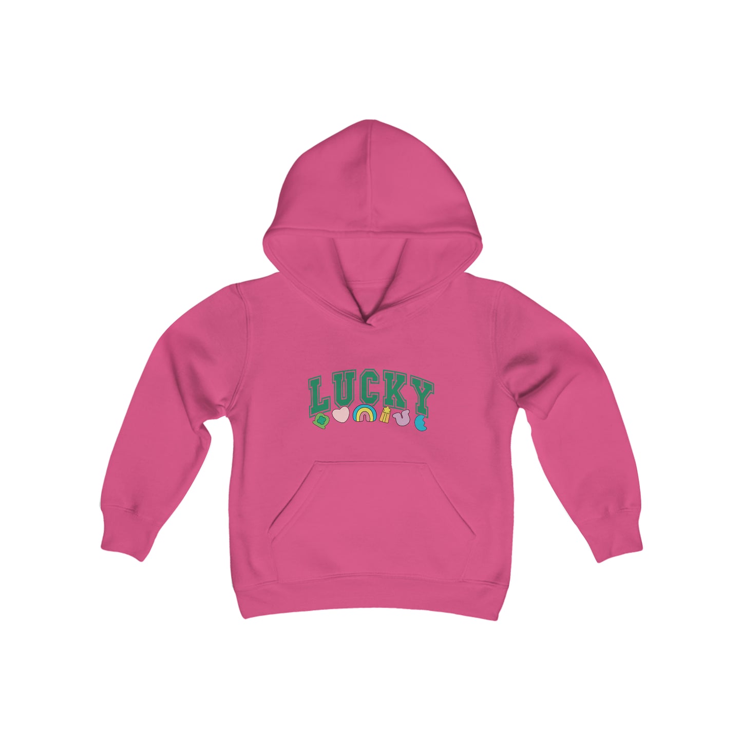 Youth LUCKY Heavy Blend Hooded Sweatshirt