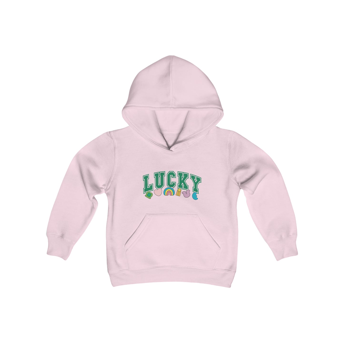 Youth LUCKY Heavy Blend Hooded Sweatshirt