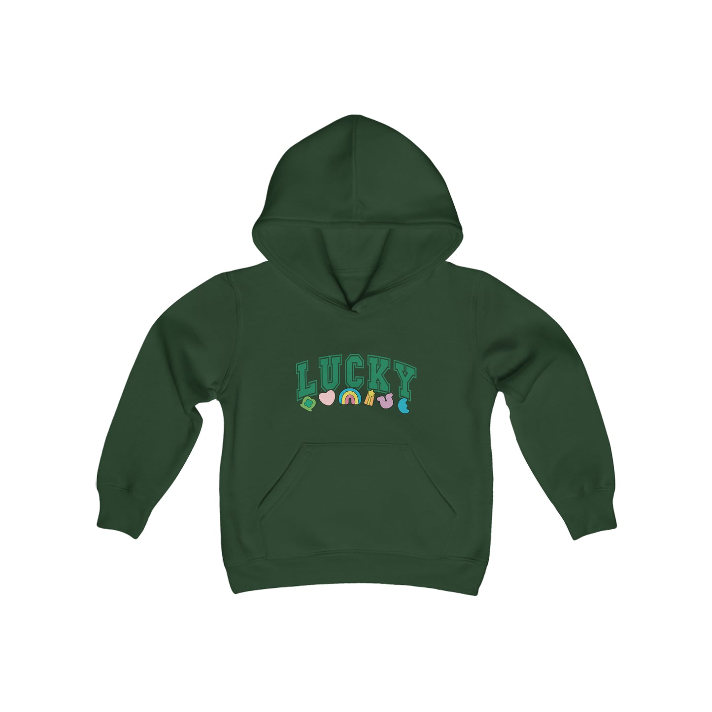 Youth LUCKY Heavy Blend Hooded Sweatshirt