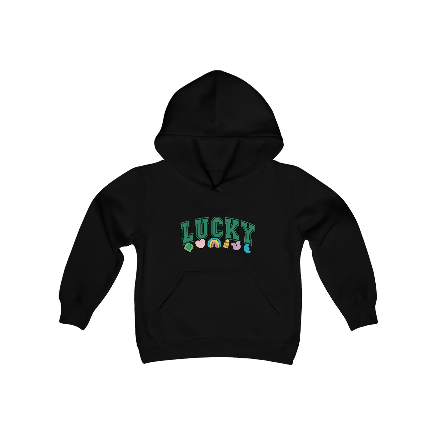 Youth LUCKY Heavy Blend Hooded Sweatshirt