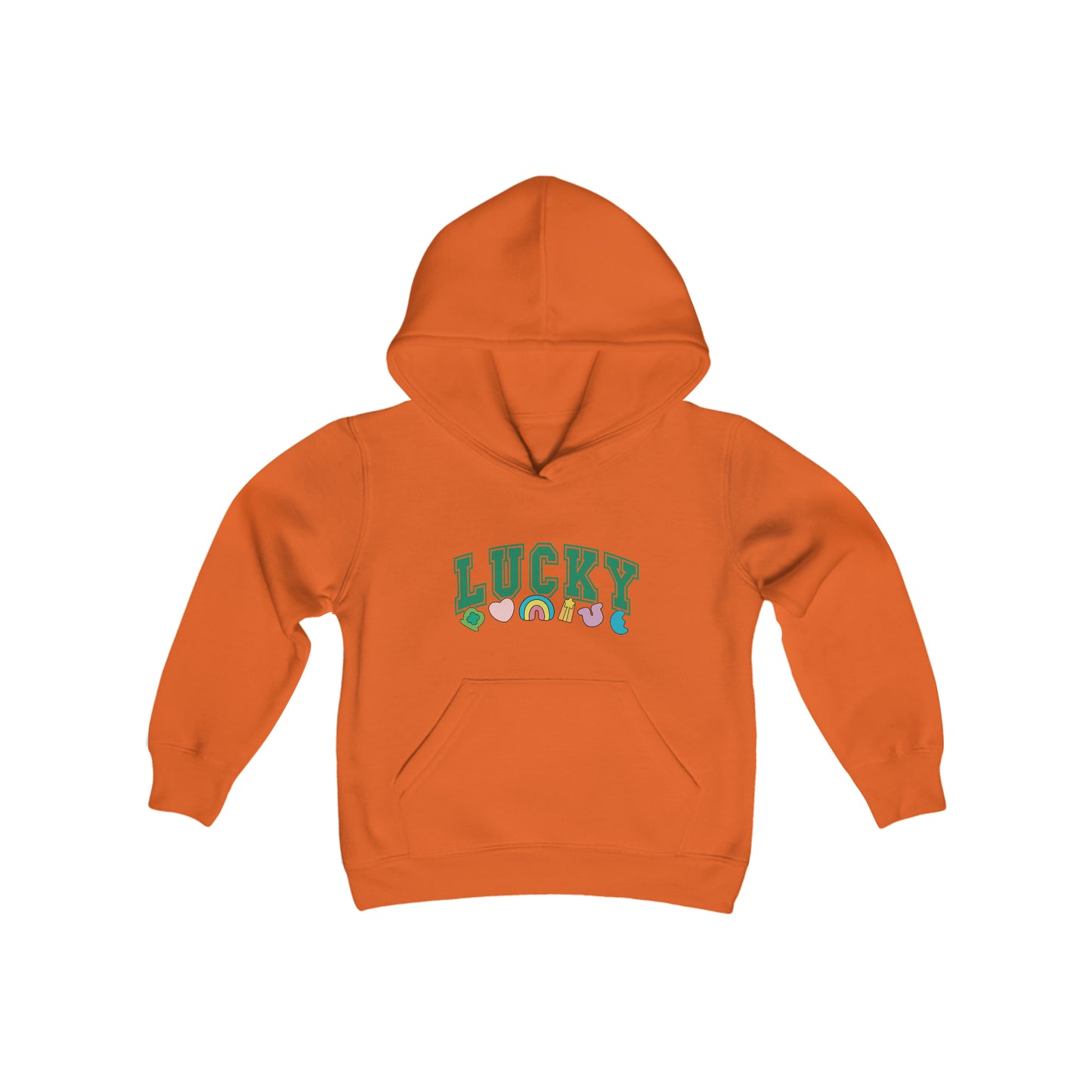 Youth LUCKY Heavy Blend Hooded Sweatshirt