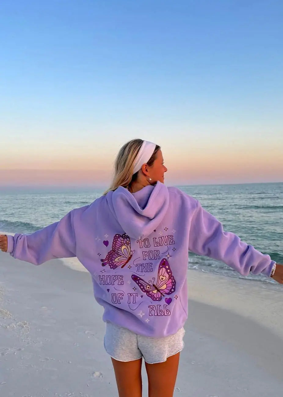 Embroidered Pullover Sweatshirt