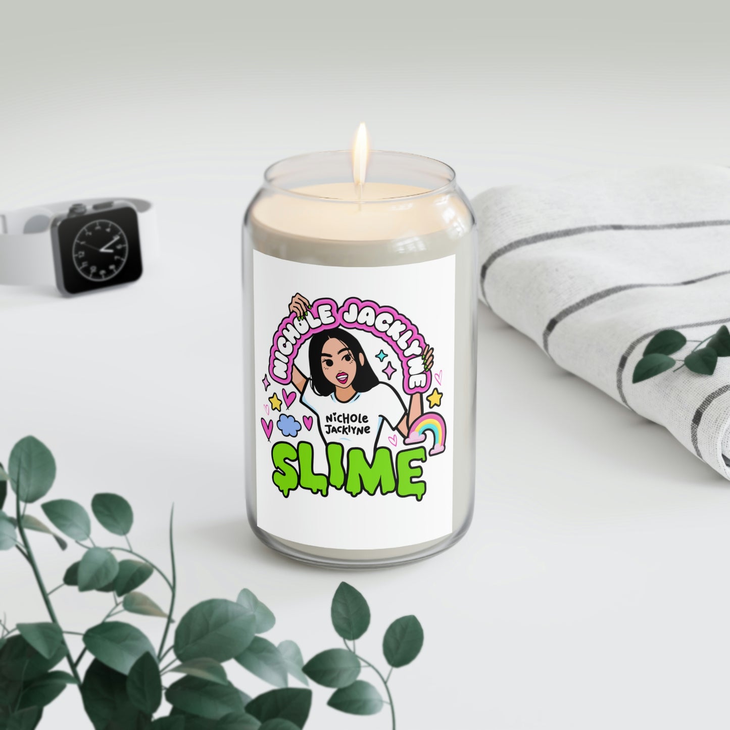 Nichole Jacklyne™ Slime Candle, 13.75oz