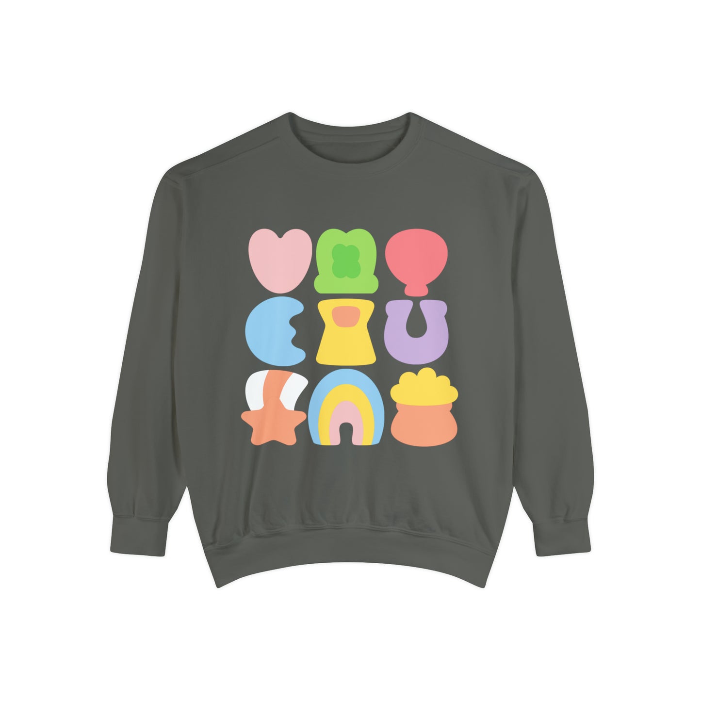 Lucky Marshmallow Unisex Garment-Dyed Sweatshirt