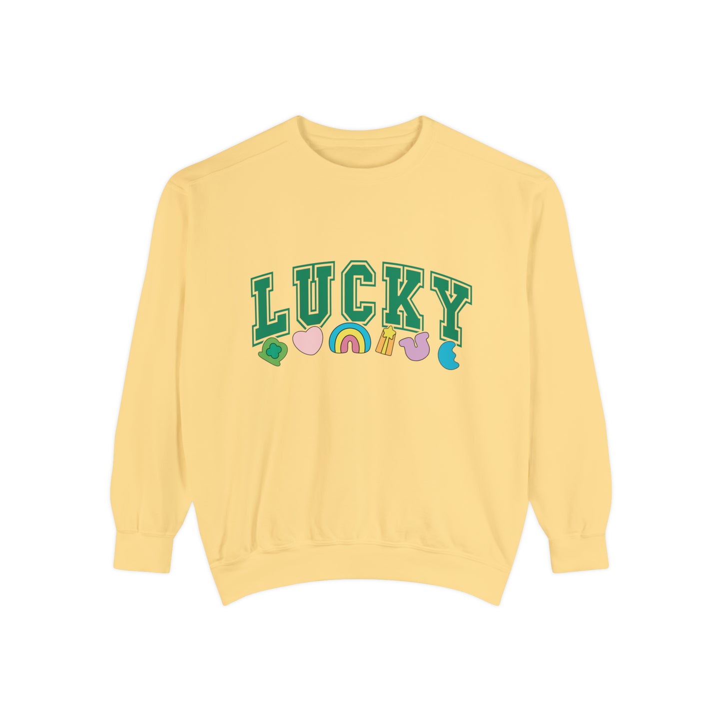 LUCKY Unisex Garment-Dyed Sweatshirt