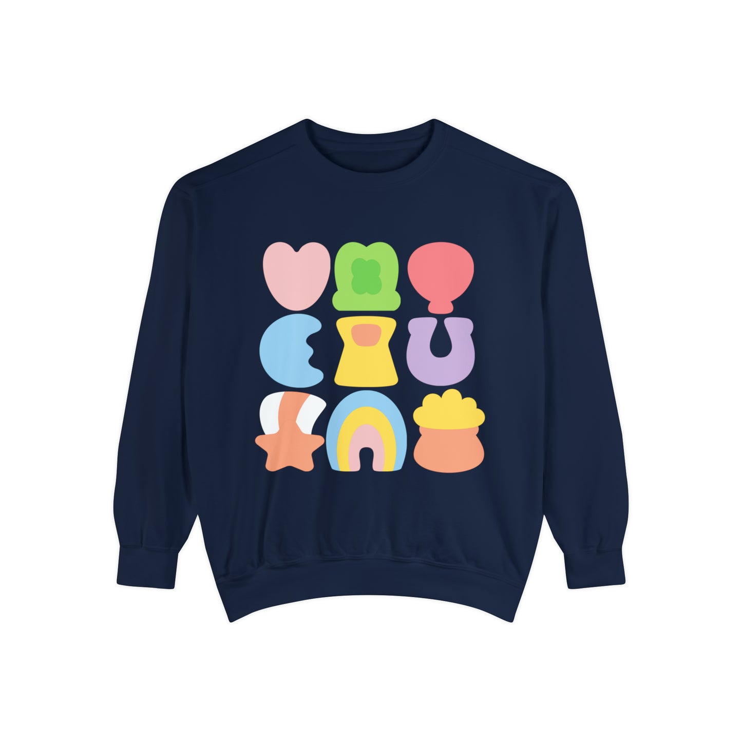 Lucky Marshmallow Unisex Garment-Dyed Sweatshirt