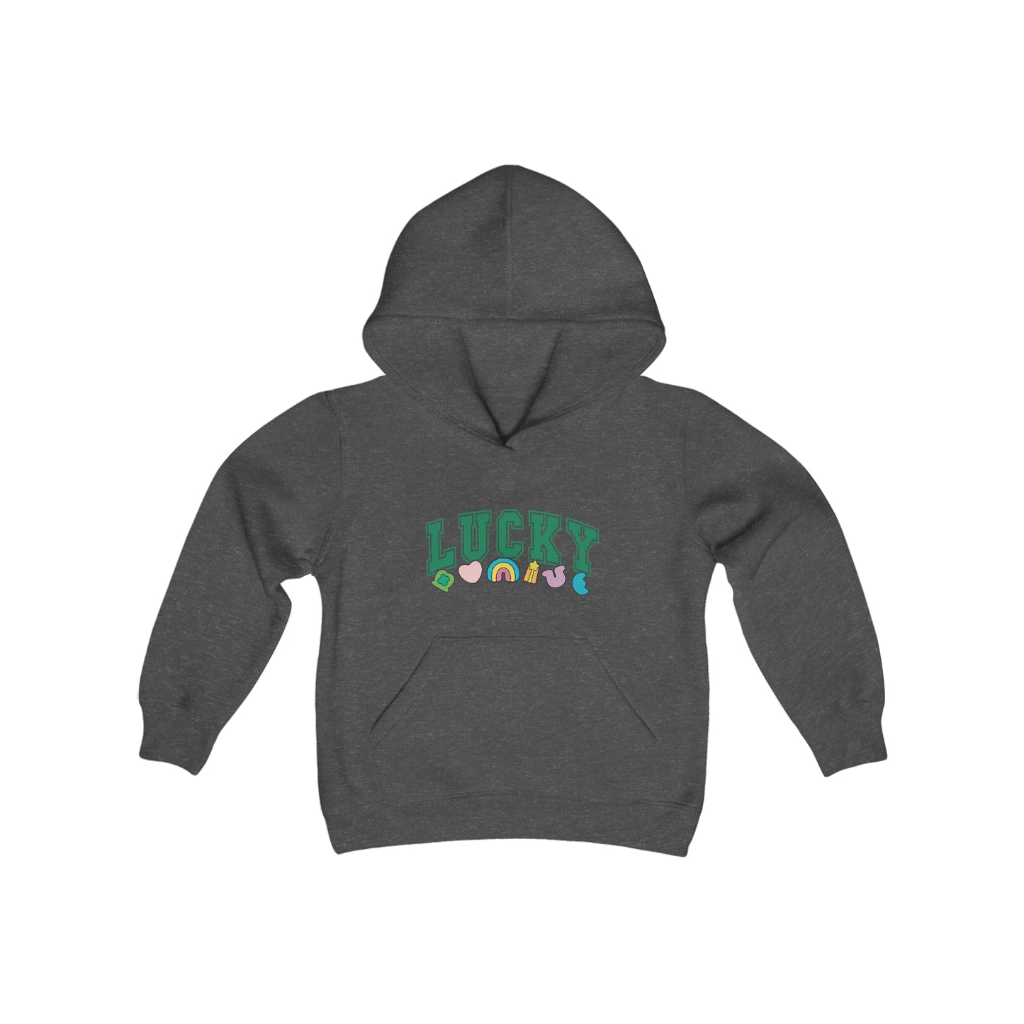 Youth LUCKY Heavy Blend Hooded Sweatshirt