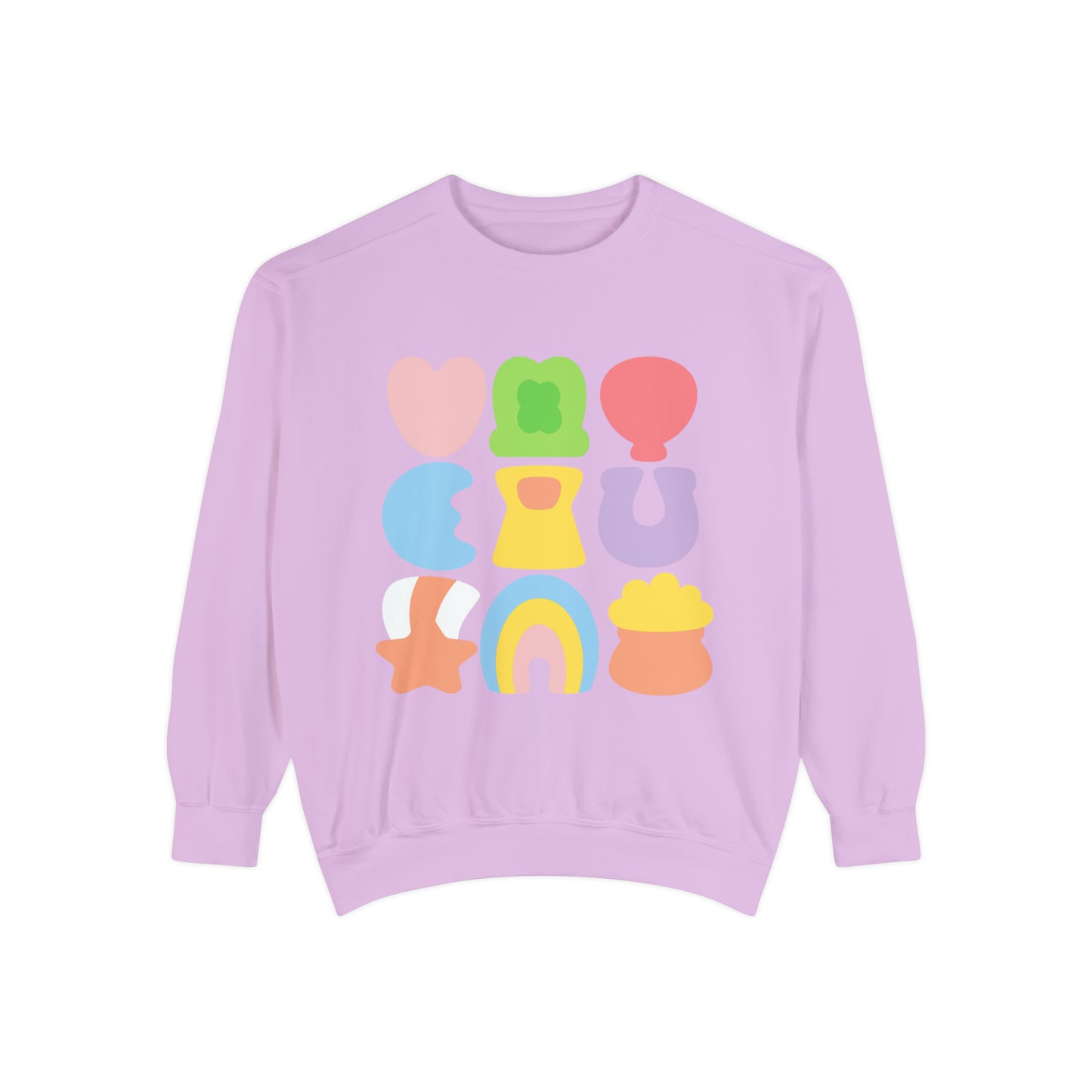Lucky Marshmallow Unisex Garment-Dyed Sweatshirt