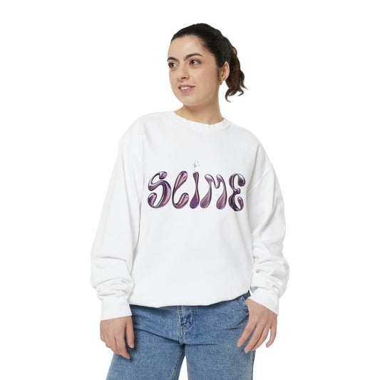 SLIME Crew Garment-Dyed Sweatshirt