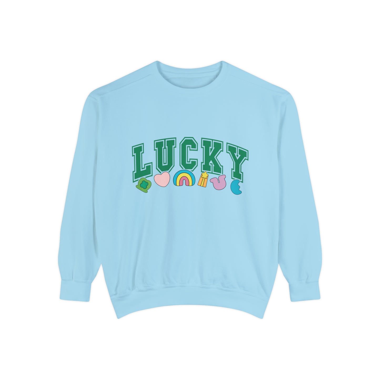 LUCKY Unisex Garment-Dyed Sweatshirt