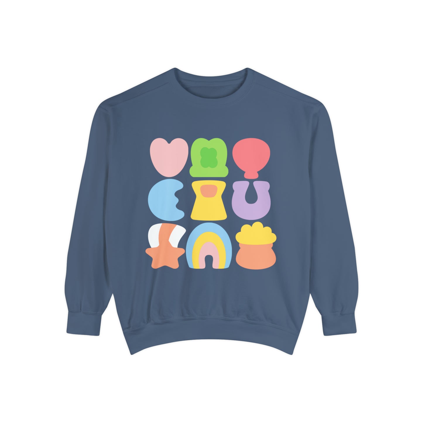 Lucky Marshmallow Unisex Garment-Dyed Sweatshirt