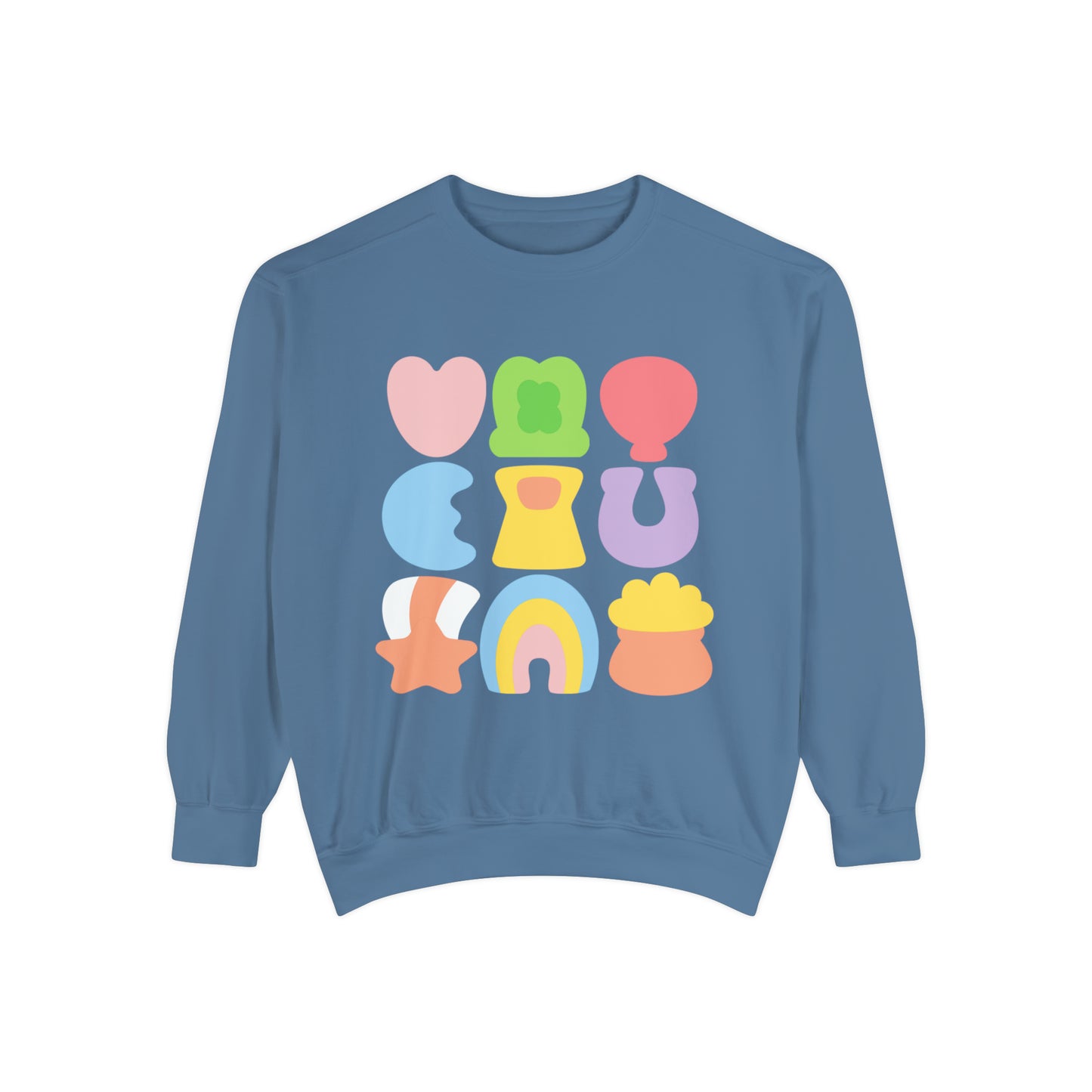 Lucky Marshmallow Unisex Garment-Dyed Sweatshirt