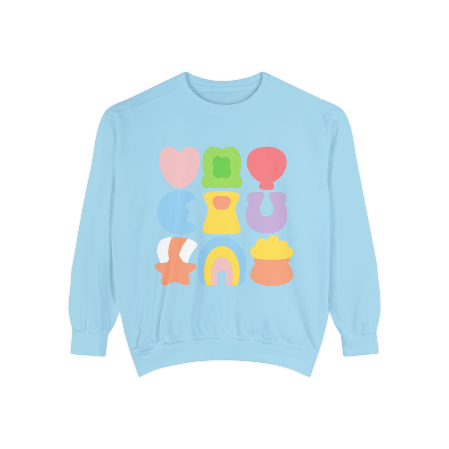 Lucky Marshmallow Unisex Garment-Dyed Sweatshirt