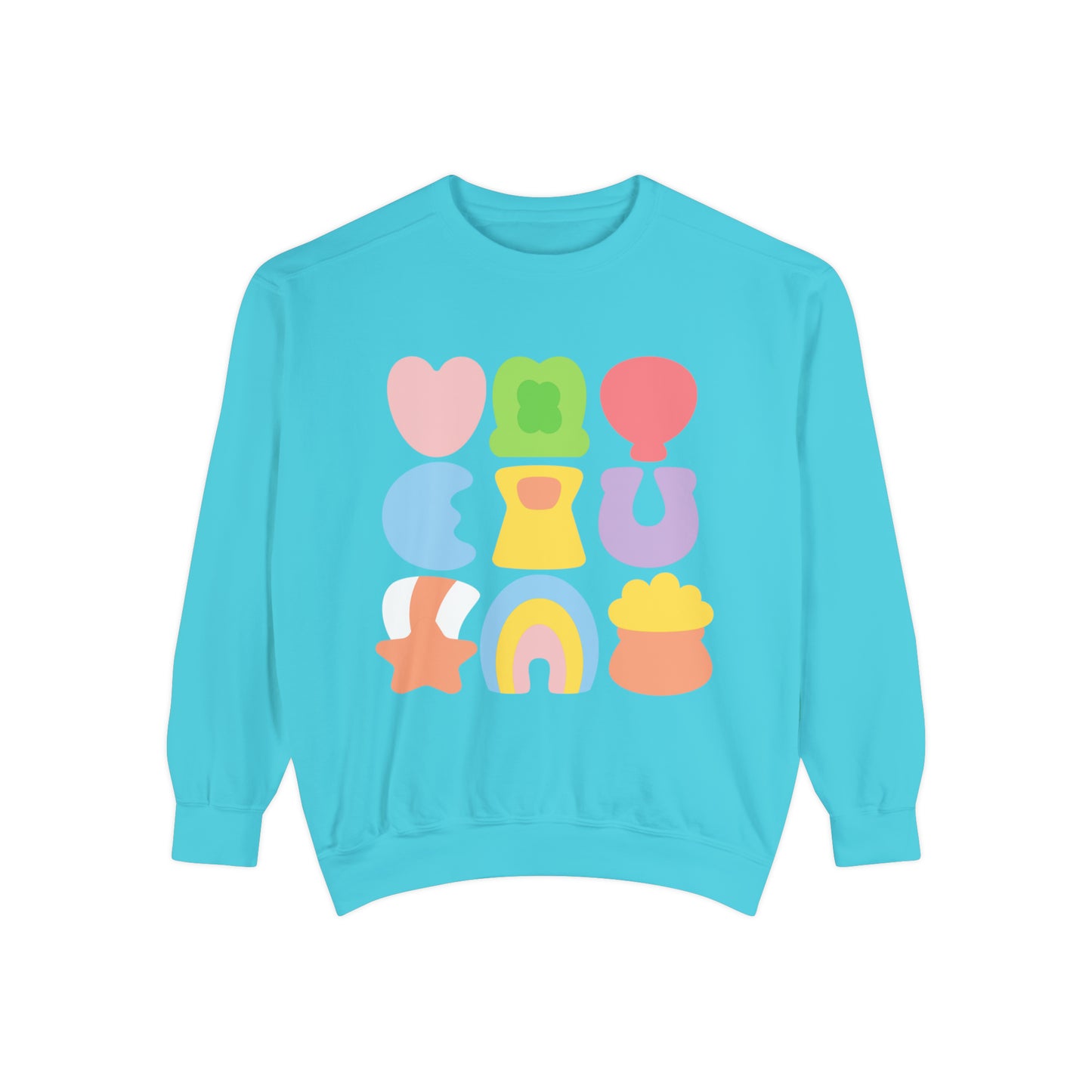 Lucky Marshmallow Unisex Garment-Dyed Sweatshirt