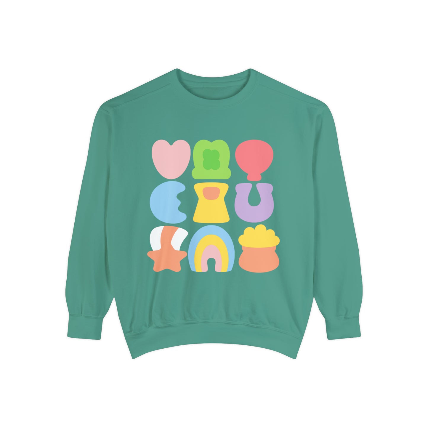 Lucky Marshmallow Unisex Garment-Dyed Sweatshirt