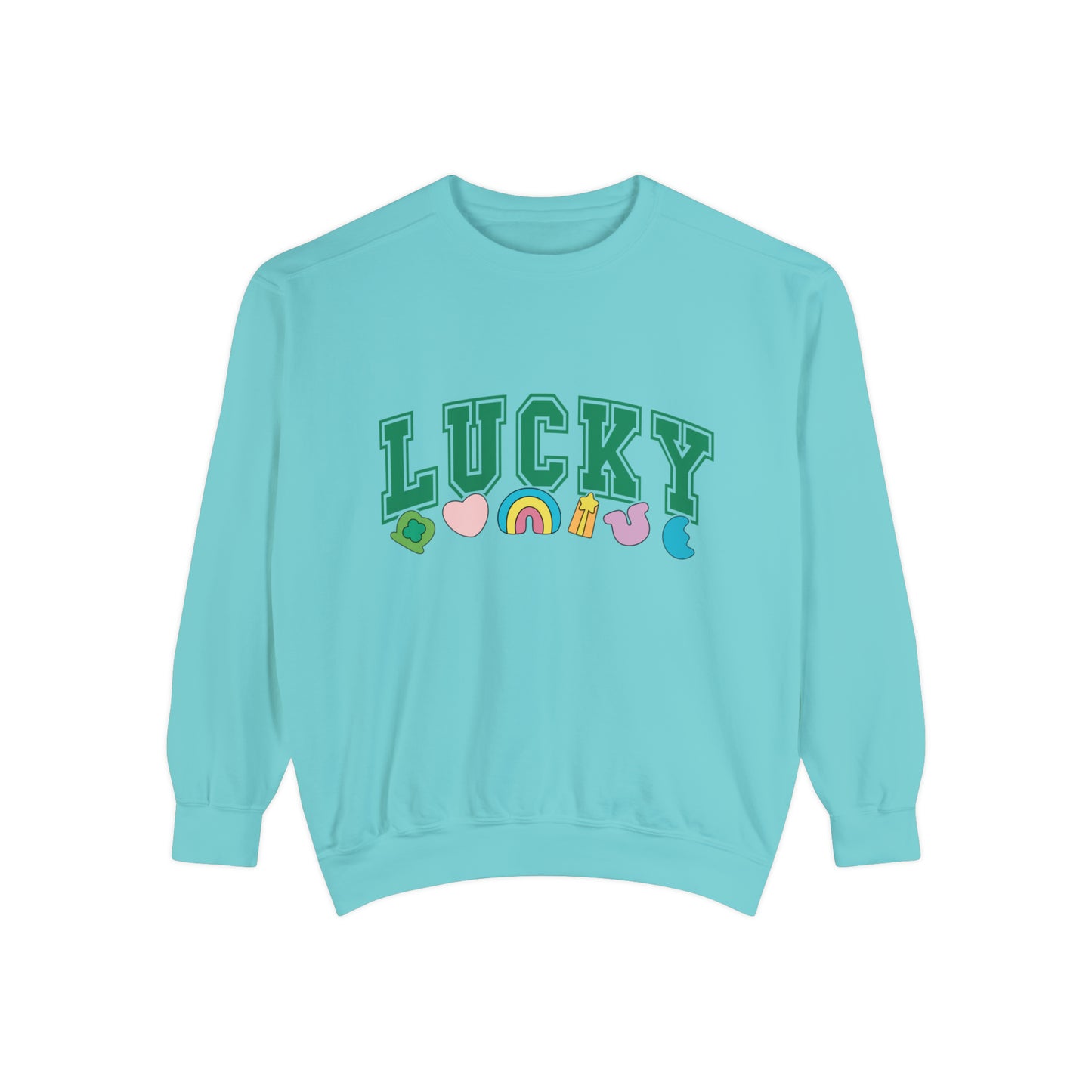 LUCKY Unisex Garment-Dyed Sweatshirt