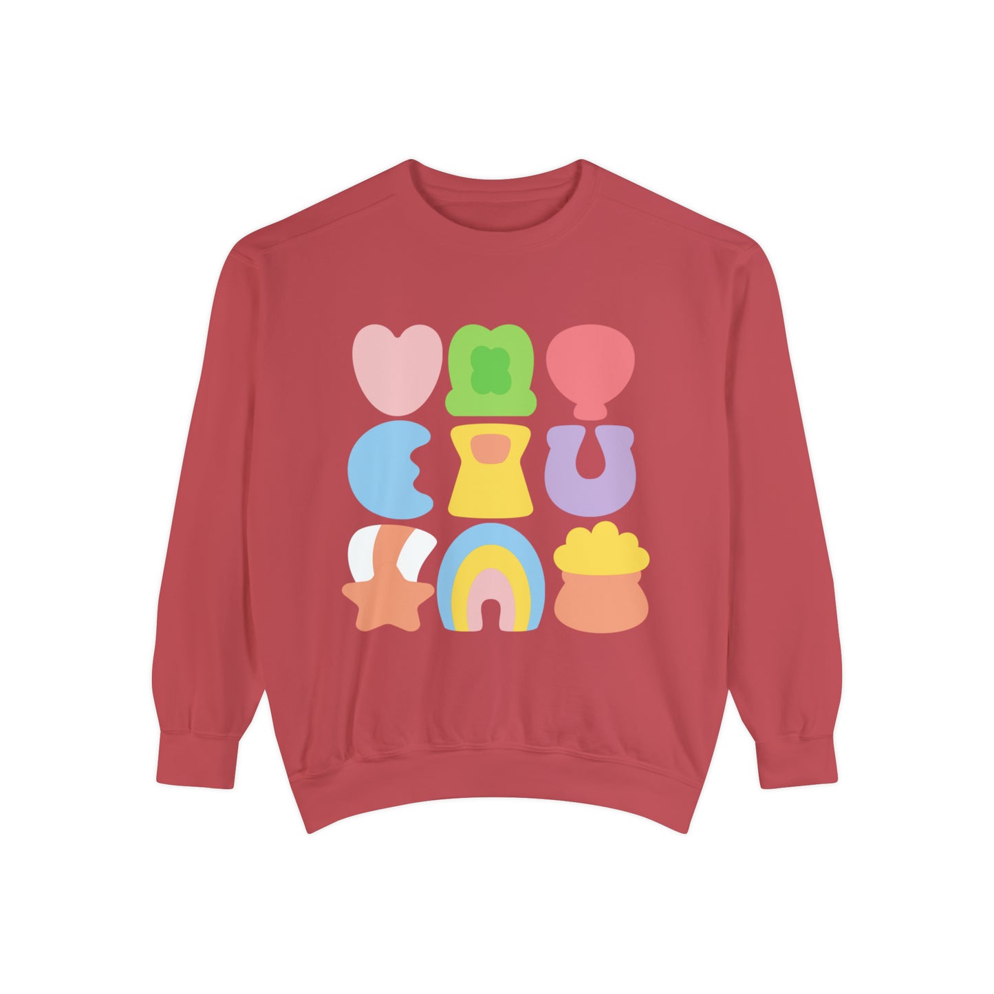Lucky Marshmallow Unisex Garment-Dyed Sweatshirt