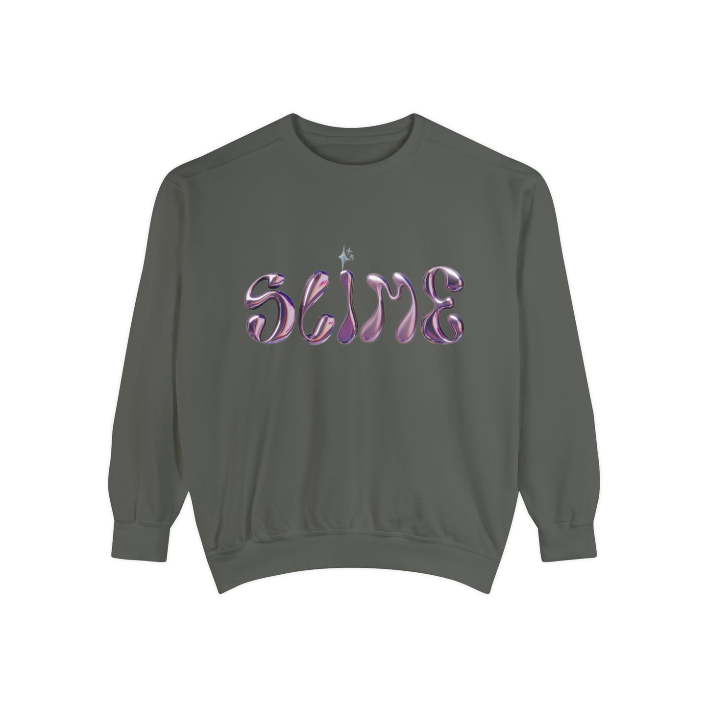 SLIME Crew Garment-Dyed Sweatshirt