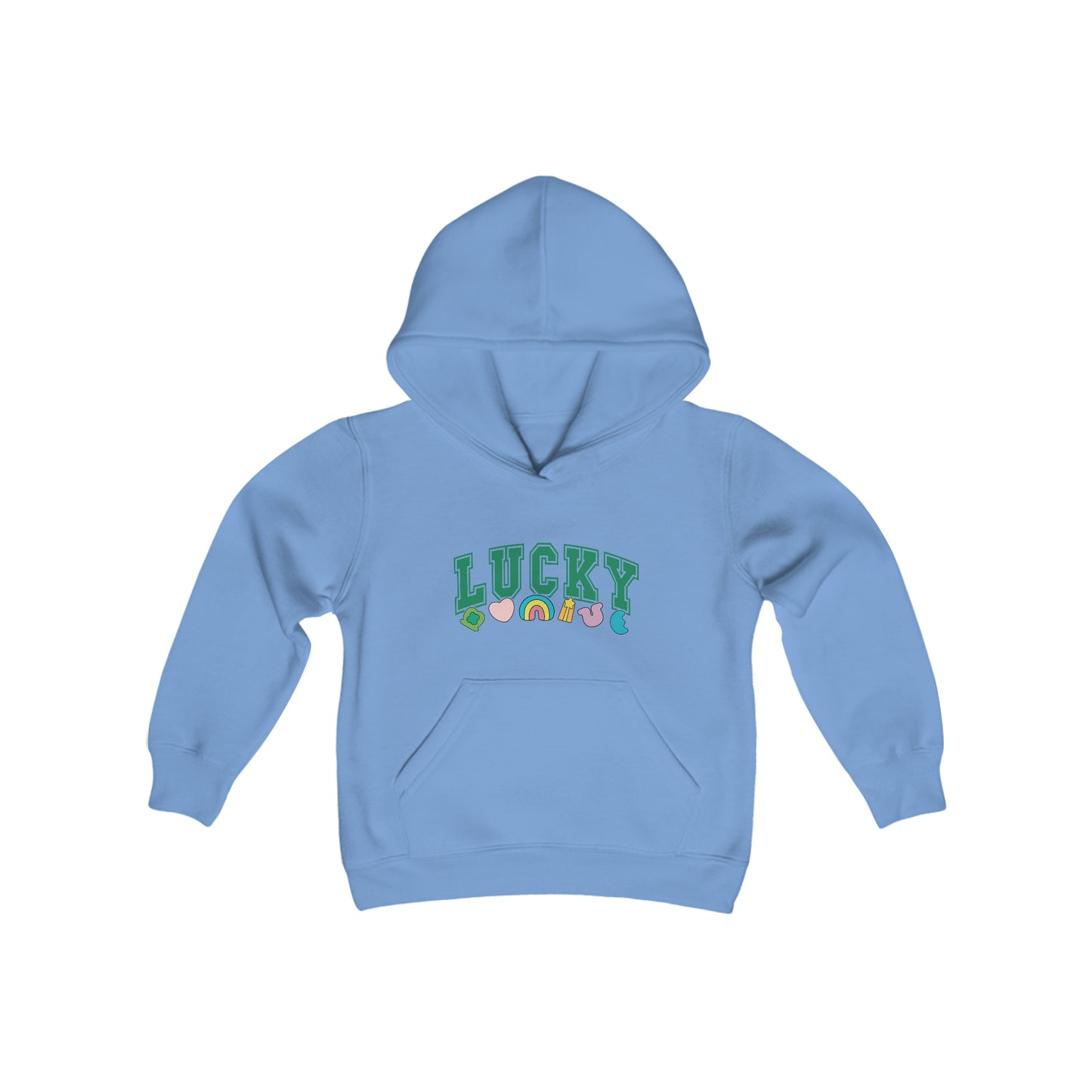 Youth LUCKY Heavy Blend Hooded Sweatshirt