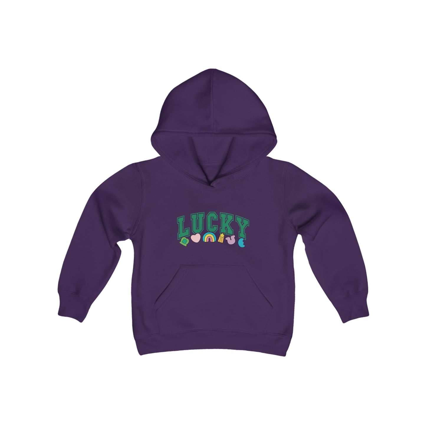 Youth LUCKY Heavy Blend Hooded Sweatshirt