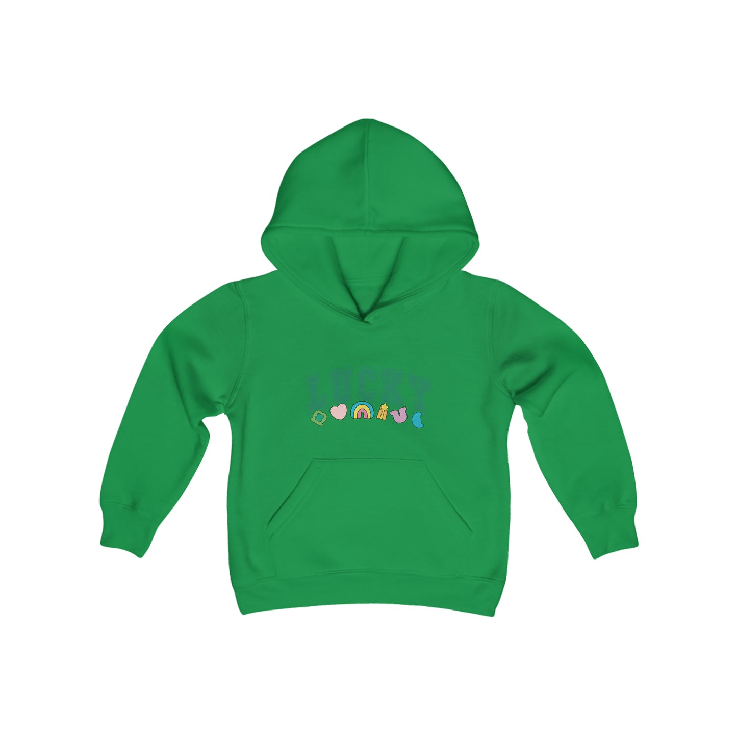 Youth LUCKY Heavy Blend Hooded Sweatshirt