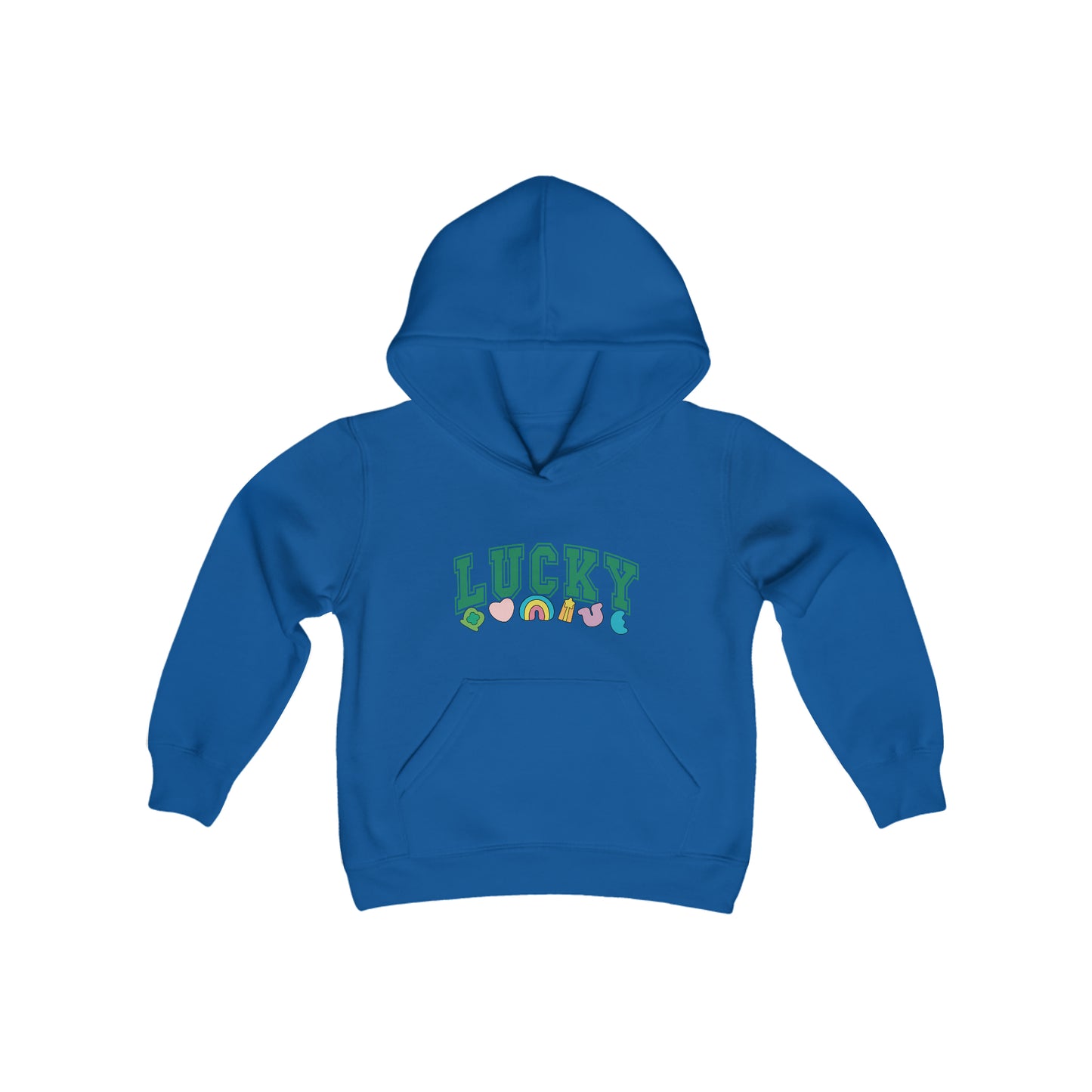 Youth LUCKY Heavy Blend Hooded Sweatshirt