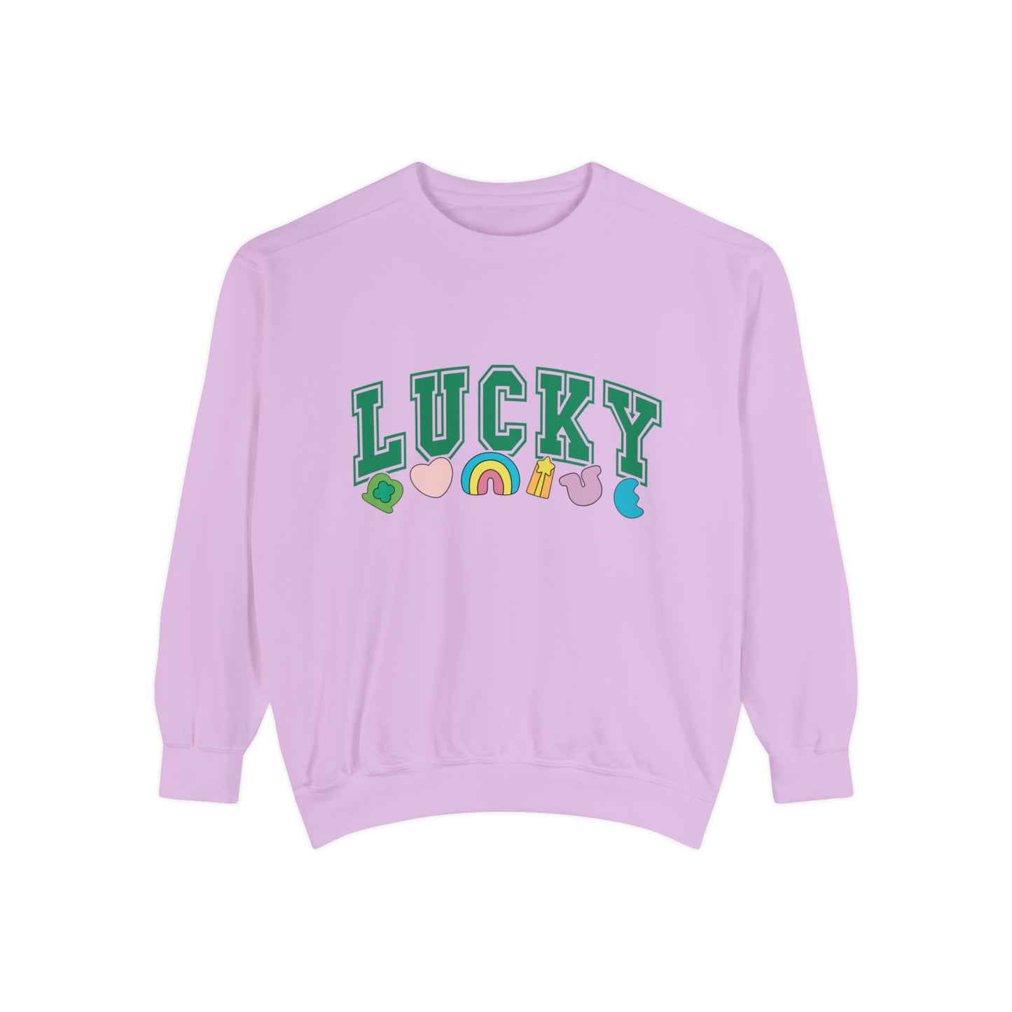 LUCKY Unisex Garment-Dyed Sweatshirt