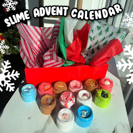 Slime Advent Calendar: 12 Day Slime Countdown! Nichole Jacklyne Slime