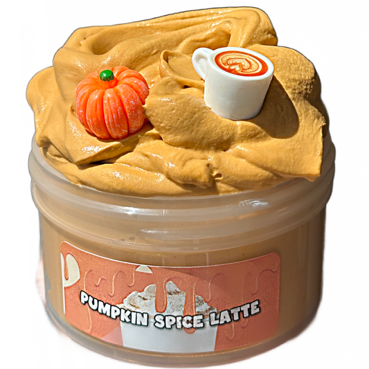 Pumpkin Spice Latte Slime