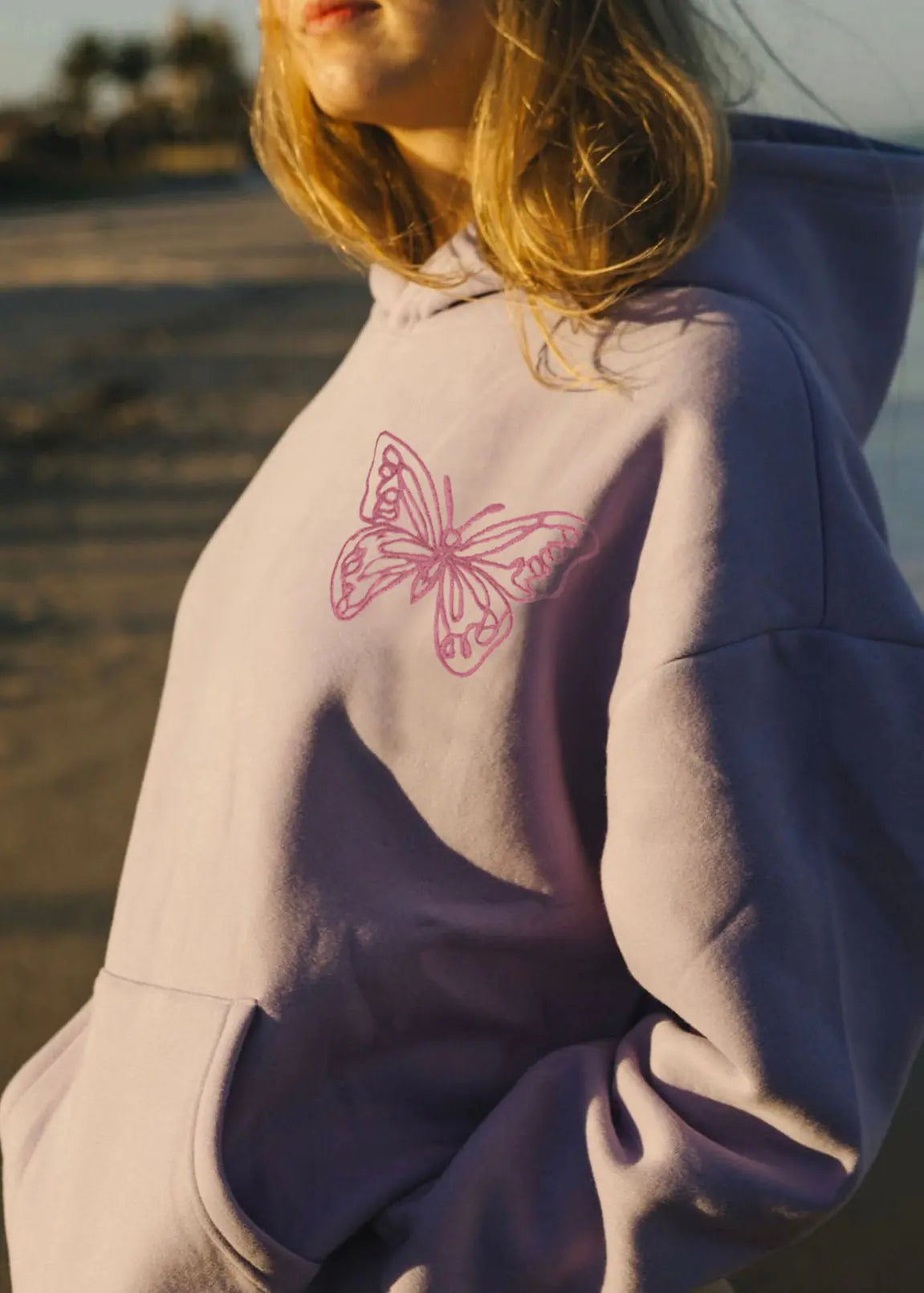 Embroidered Pullover Sweatshirt