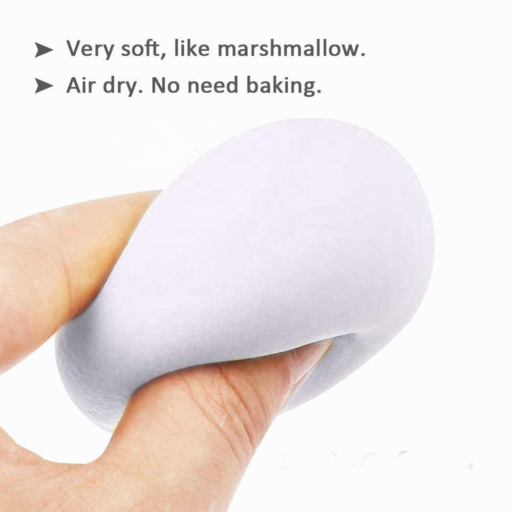 1kg White Soft Light AirDry Clay