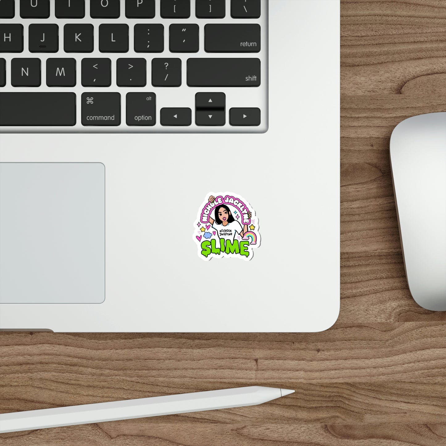 Nichole Jacklyne™ Slime Die-Cut Stickers
