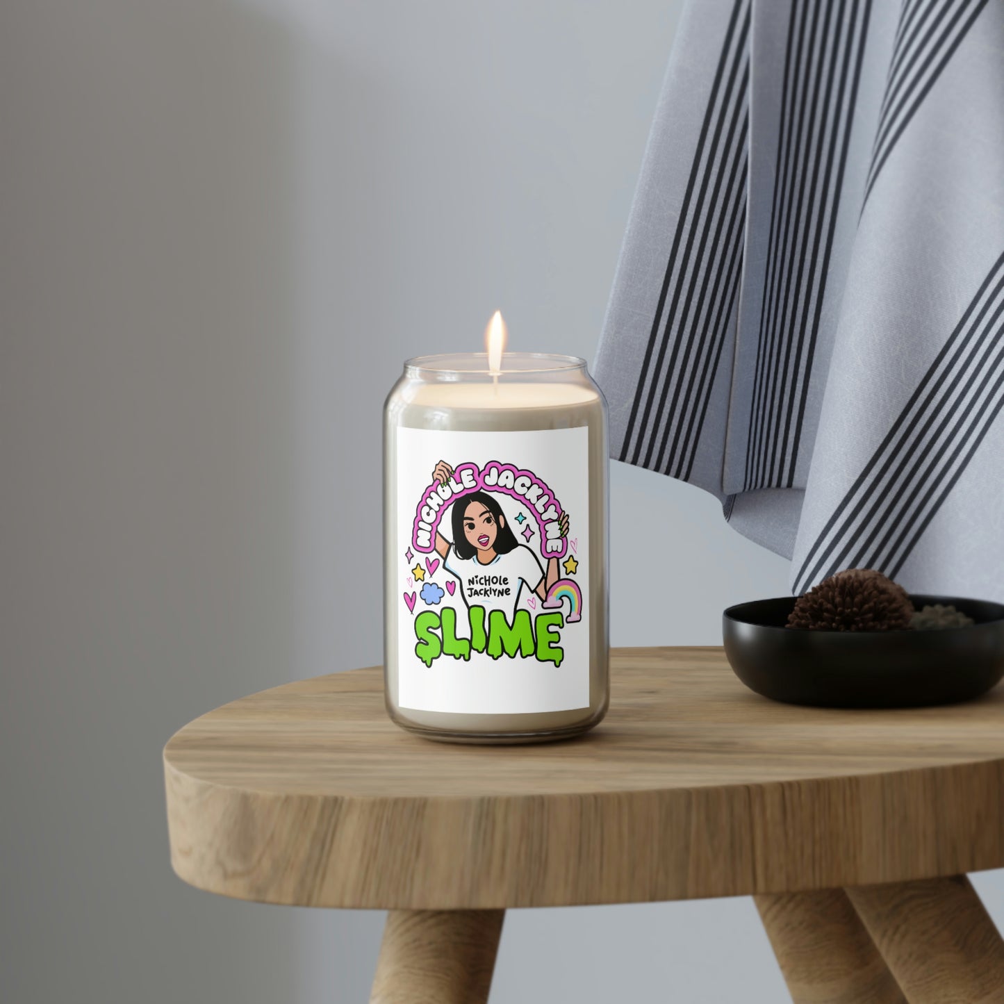 Nichole Jacklyne™ Slime Candle, 13.75oz