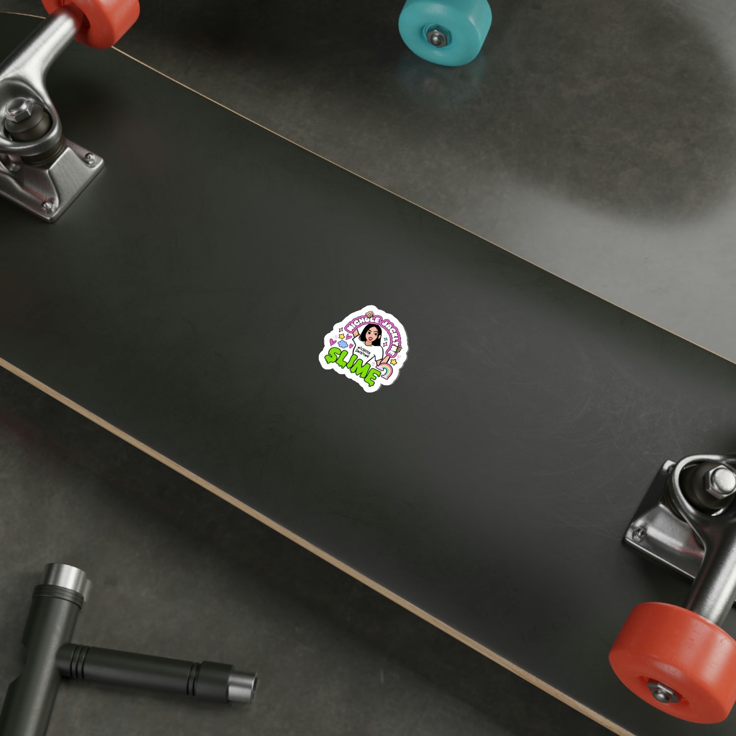 Nichole Jacklyne™ Slime Die-Cut Stickers